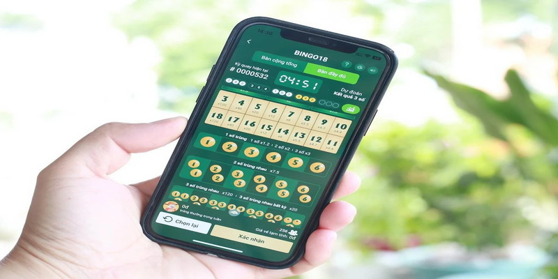 Cách thức dự thưởng BINGO18 Vietlott