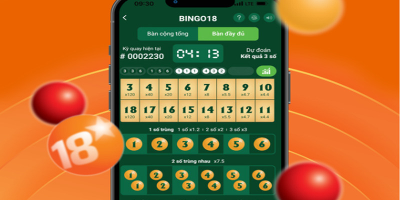 Phân loại cách chơi BINGO18 Vietlott cơ bản